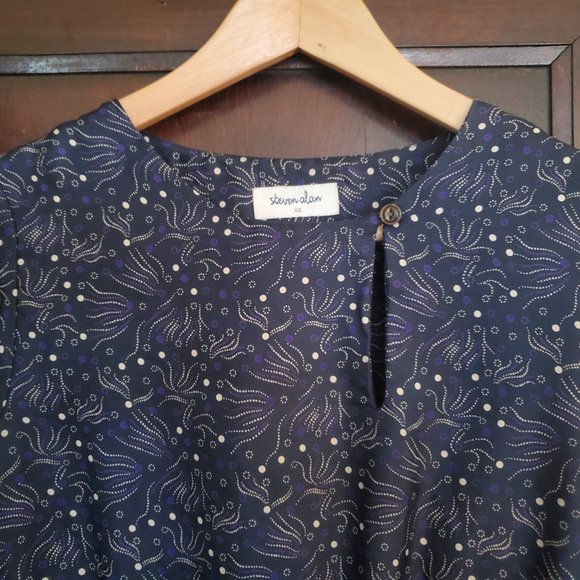 Steven Alan silk dress - made in USA! - Picture 3 of 7